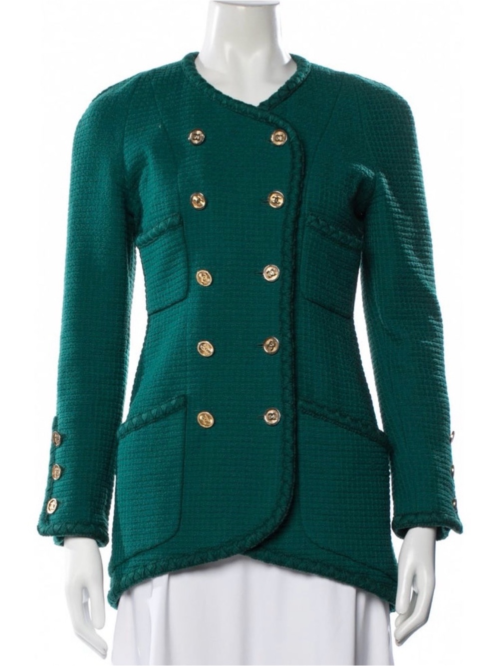 Vintage FR 40  1880s Chanel Jacket Runway Piece